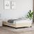 Cadru de pat, crem, 120x200 cm, material textil GartenMobel Dekor