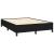 Cadru de pat, negru, 140x190 cm, material textil GartenMobel Dekor