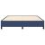 Cadru de pat, albastru, 160 x 200 cm, material textil GartenMobel Dekor