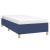 Cadru de pat, albastru, 90x190 cm, material textil GartenMobel Dekor