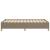Cadru de pat, gri taupe, 120 x 200 cm, material textil GartenMobel Dekor