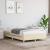 Cadru de pat, crem, 120x200 cm, material textil GartenMobel Dekor