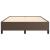 Cadru de pat, maro, 140x190 cm, piele ecologică GartenMobel Dekor