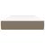 Saltea de pat cu arcuri, gri taupe, 80x200x20 cm, textil GartenMobel Dekor