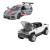 HOT WHEELS SET 2 MASINUTE METALICE PULL BACK GMC HUMMER EV SI CORVETTE C8R 1:43 SuperHeroes ToysZone