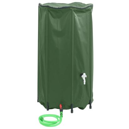 Rezervor de apă cu robinet, pliabil, 380 L, PVC GartenMobel Dekor