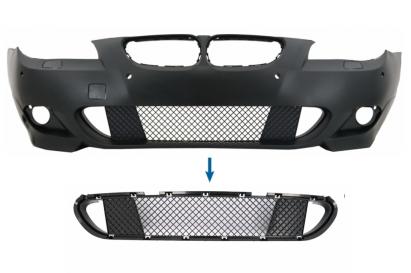 Grila Central Inferioara Bara Fata BMW Seria 5 E60 E61 (2003-2010) M-Tech Performance AutoTuning