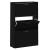 Pantofar, negru, 63x24x103 cm, lemn compozit GartenMobel Dekor