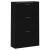 Pantofar, negru, 63x24x103 cm, lemn compozit GartenMobel Dekor