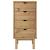 Dulap cu sertar "OTTA", 45x39x90cm, lemn masiv de pin GartenMobel Dekor