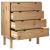 Dulap cu sertar "OTTA", 76,5x39,5x90 cm, lemn masiv de pin GartenMobel Dekor