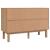 Dulap cu sertar OTTA maro/alb, 111x43x73,5 cm, lemn masiv pin GartenMobel Dekor