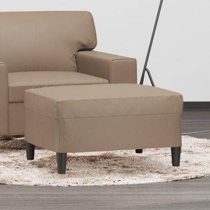 Taburet, cappuccino, 70x55x41 cm, piele ecologică GartenMobel Dekor