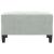 Taburet, gri deschis, 70x55x41 cm, catifea GartenMobel Dekor