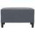 Taburet, gri închis, 70x55x41 cm, catifea GartenMobel Dekor