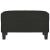 Taburet, negru, 70x55x41 cm, material textil GartenMobel Dekor