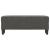 Bancă, gri închis, 100x35x41 cm, catifea GartenMobel Dekor