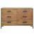 Servantă, maro, 110x35x70 cm, lemn masiv de pin reciclat GartenMobel Dekor