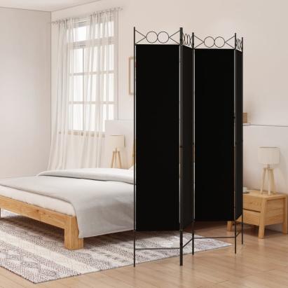 Paravan de cameră cu 3 panouri, 160x200 cm, textil GartenMobel Dekor