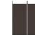 Paravan de cameră cu 5 panouri maro 250x220 cm material textil GartenMobel Dekor