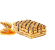 Tort Marlenka clasic cu miere si nuca 100g Handy KitchenServ