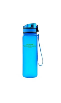 Sticla apa Uzspace Tritan, fara BPA cu capac 650ml albastru Handy KitchenServ