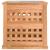 Noptiere, 2 buc., 34x34x34 cm, lemn masiv de nuc GartenMobel Dekor