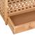 Suport de pantofi cu sertar, 70x27x81 cm, lemn masiv de nuc GartenMobel Dekor