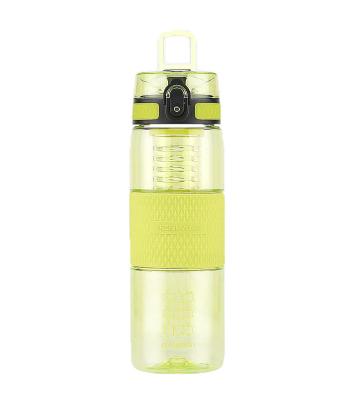 Sticla apa Uzspace Tritan, fara BPA cu capac 700ml verde lamaie Handy KitchenServ