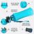 Sticla apa slim Uzspace Tritan, fara BPA cu capac 700ml cyan Handy KitchenServ