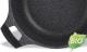 Cratita antiaderenta cu capac sticla 28cm negru Handy KitchenServ