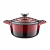 Oala fonta emailata cu capac 26cm Red Handy KitchenServ