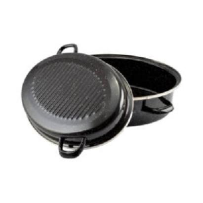Tigaie cu capac pentru prajit rata 38*28cm Handy KitchenServ