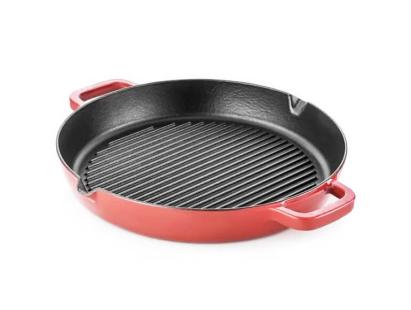 Tigaie grill emailata 31 cm Perfect Home Handy KitchenServ