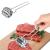 Aparat pentru fragezit carne, din otel inoxidabil, 20,5cm Handy KitchenServ