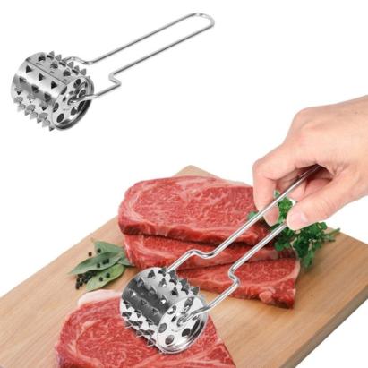 Aparat  pentru fragezit carne, din otel inoxidabil, 20,5cm Handy KitchenServ