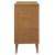 Dulap cu sertare „MOLDE” maro, 80x40x80 cm, lemn masiv de pin GartenMobel Dekor