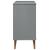 Dulap cu sertare „MOLDE”, gri, 80x40x80 cm, lemn masiv de pin GartenMobel Dekor