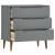 Dulap cu sertare „MOLDE”, gri, 80x40x80 cm, lemn masiv de pin GartenMobel Dekor