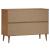 Dulap cu sertare „MOLDE”, maro, 113x40x80 cm, lemn masiv de pin GartenMobel Dekor