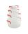 Set cutii plastic pentru depozitarea alimentelor 4buc Handy KitchenServ
