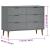 Dulap cu sertare „MOLDE”, gri, 113x40x80 cm, lemn masiv de pin GartenMobel Dekor