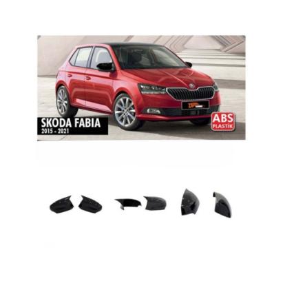 Capace oglinda tip BATMAN compatibile Skoda Fabia Mk3 2015-2021 cu semnalizare in oglinda Cod: BAT10133 / C581-BAT2 Automotive TrustedCars