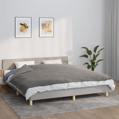 Pătură grea cu husă, gri, 155x220 cm, 11 kg, textil GartenMobel Dekor