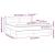 Pat box spring cu saltea, gri deschis, 160x200 cm, catifea GartenMobel Dekor