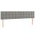 Pat box spring cu saltea, gri deschis, 160x200 cm, catifea GartenMobel Dekor