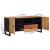 Dulap TV, 105x33,5x46 cm, lemn masiv de acacia&lemn prelucrat GartenMobel Dekor