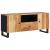 Dulap TV, 105x33,5x46 cm, lemn masiv de acacia&lemn prelucrat GartenMobel Dekor