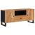 Dulap TV, 105x33,5x46 cm, lemn masiv de acacia&lemn prelucrat GartenMobel Dekor