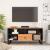 Dulap TV, 100x33x46 cm, lemn masiv de acacia&lemn prelucrat GartenMobel Dekor
